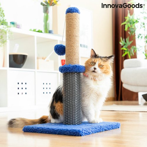 Cat Scratching and Massage Post with Ball Miausage InnovaGoods - Imagen 2