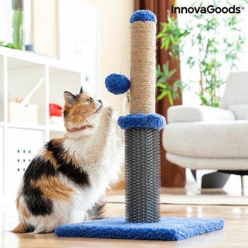 Cat Scratching and Massage Post with Ball Miausage InnovaGoods - Imagen 34