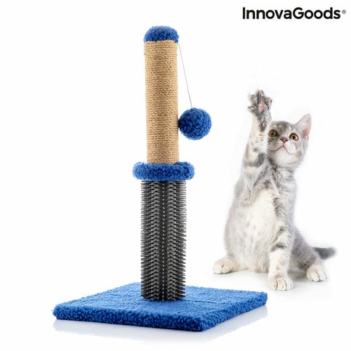 Cat Scratching and Massage Post with Ball Miausage InnovaGoods - Imagen 17
