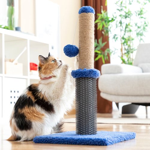 Cat Scratching and Massage Post with Ball Miausage InnovaGoods - Imagen 36